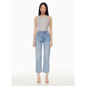 Aritzia Denim Forum The Arlo High Rise Straight